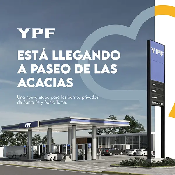 YPF llega a Paseo de las Acacias